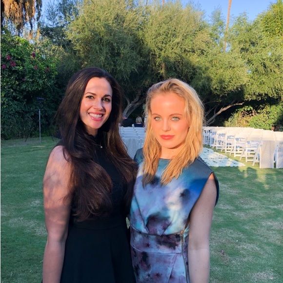 NWOT ASOS size 6 MIDI dress with asymmetrical hemline with watercolor effect - Picture 15 of 16